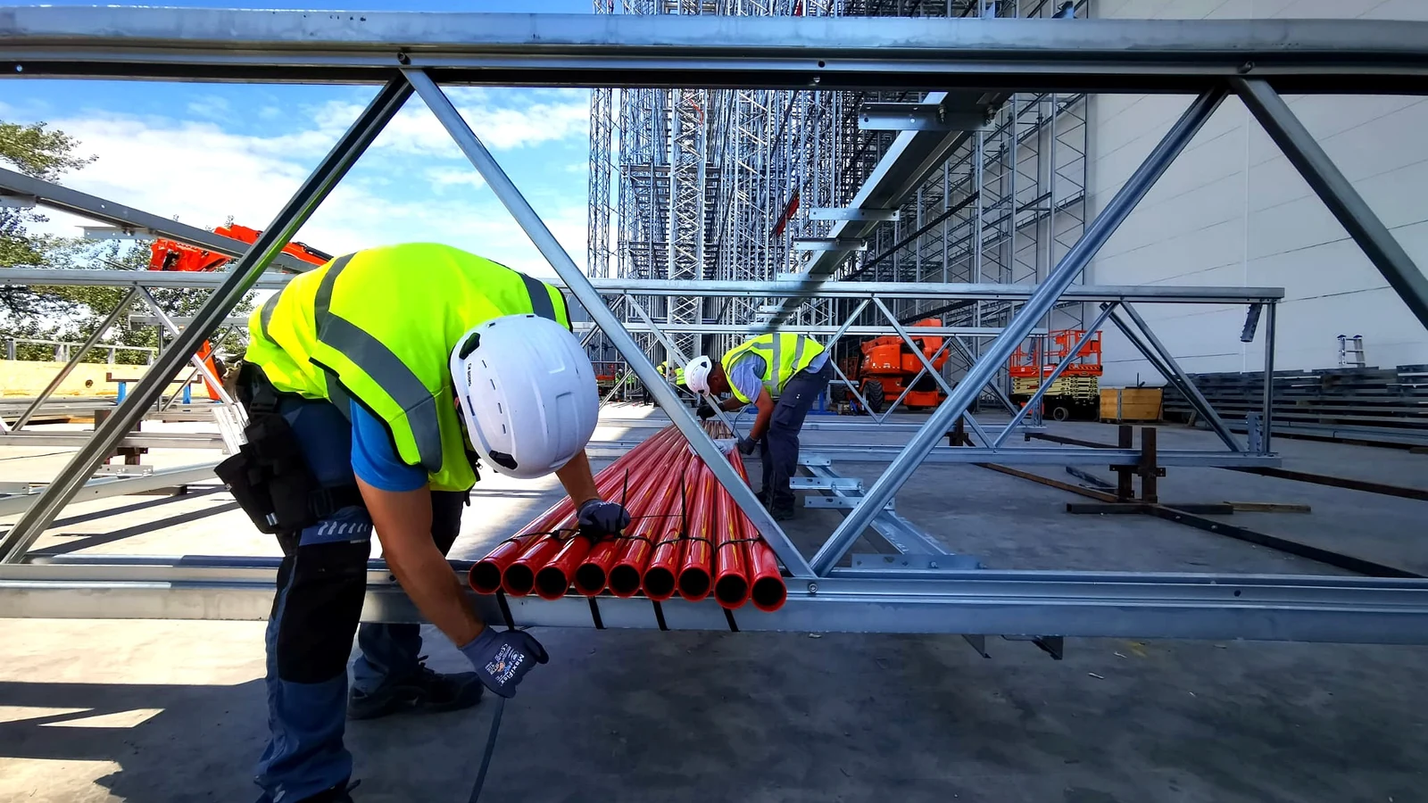 Montaža sprinkler instalacije u regalnom skladištu